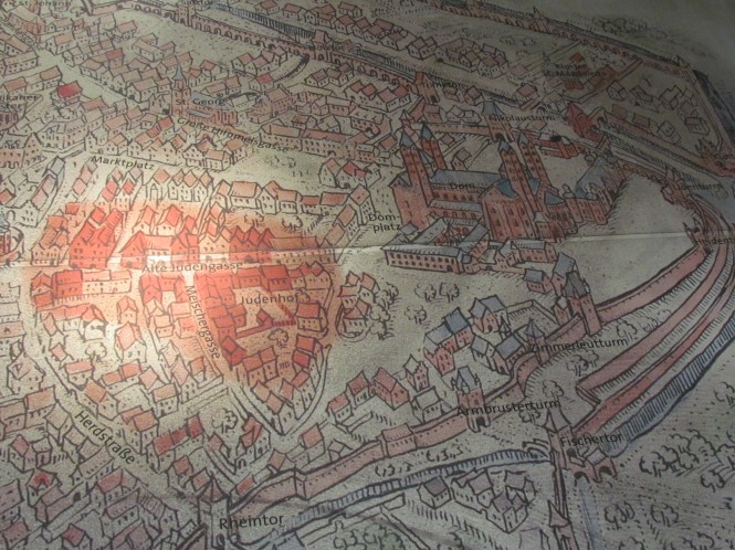 Mosaic of Medieval Speyer at the Museum